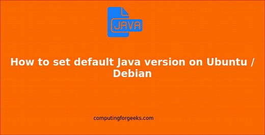 Switch Default Java Version on Ubuntu / Debian [Guide]