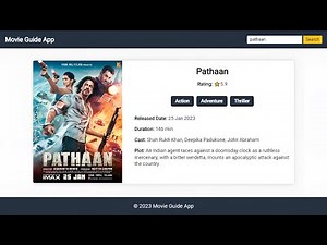 How to Make Responsive Movie App using JavaScript