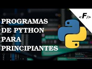 Fun programs to program in Python as a beginner