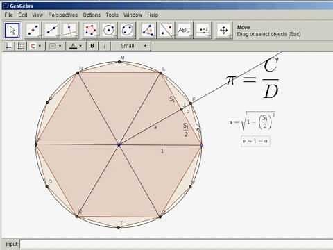 Finding Pi by Archimedes' Method