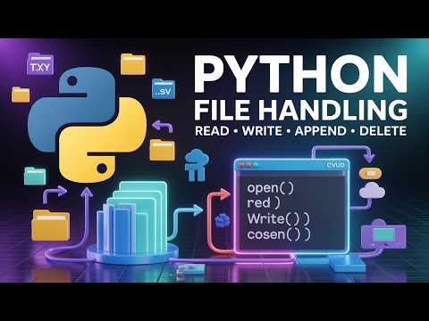 📂Part - 3 File Handling || Python Program to Copy Contents from One File to Another
