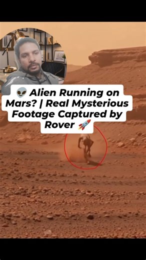 The mystery teller on Instagram: "👽 Alien Running on Mars? | Real Mysterious Footage Captured by Rover 🚀 . A shocking moment caught on camera from the surface of Mars! 😨 NASA’s rover recorded something unbelievable — a humanoid alien figure running across the Martian land. 🌌 Is this proof of extraterrestrial life or just a strange optical illusion? 👁️‍🗨️ Watch till the end and decide for yourself… Follow @mystrytells for more mystery videos [ Mystry, mystrybox, mystryde, mystryshop, mystry