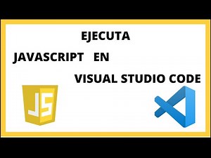 como EJECUTAR un archivo JAVASCRIPT en visual studio code 🚀