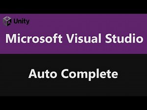 Make Visual Studio Auto Complete!