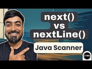 Java Scanner next() vs nextLine() | Full explanation with Examples