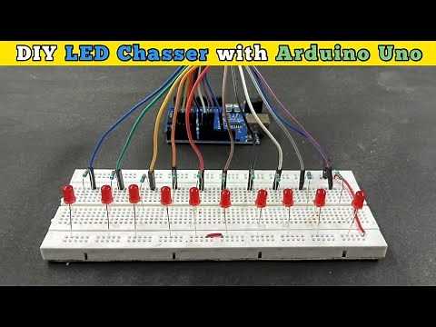 Dancing Lights 💡 | LED Chaser Effects with Arduino | DIY LED Project
