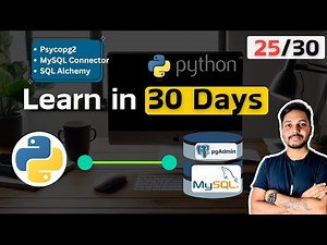 How to connect MySQL with Python- | Connector Psycopg2, MySQL Connector |PostgreSQL #25/30