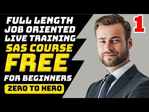 Learn Clinical SAS Programming from Zero to Hero With out Any Programming Knowledge for Free| Part-1