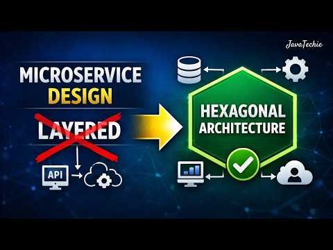 Hexagonal Architecture | The Right Way to Design Microservices !