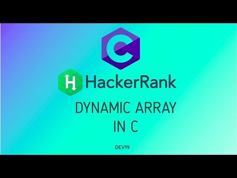 15. Dynamic Array in C | Hackerrank C Solutions
