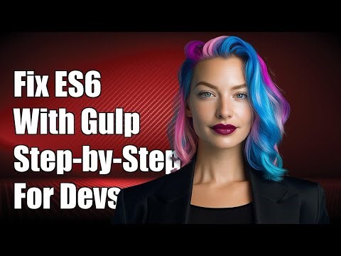 How to Fix ES6 Issues with Gulp: A Step-by-Step Guide for Developers