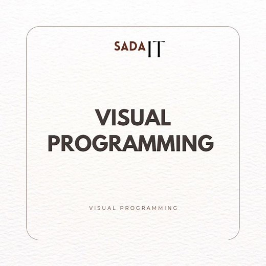 Visual Programming Simple Definition | Visual Programming
