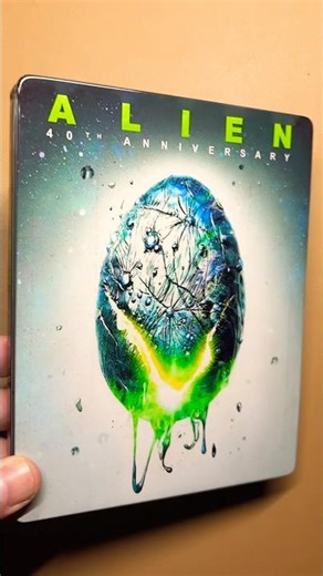 Custom Steelbook “ALIEN 40 ANNIVERSARY” by @mastersofsteel (insta) #alien #steelbook