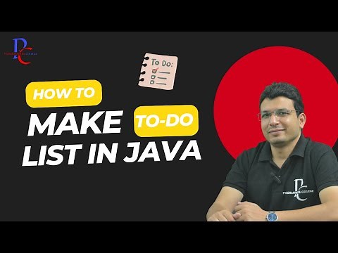 Build a To-Do List in Java (No Frameworks!) | Core Java Project for Beginners