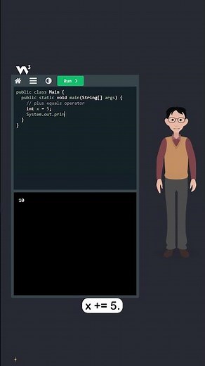 Java Operators - Part 4 - Assignment Operators - #w3schools #java #programming