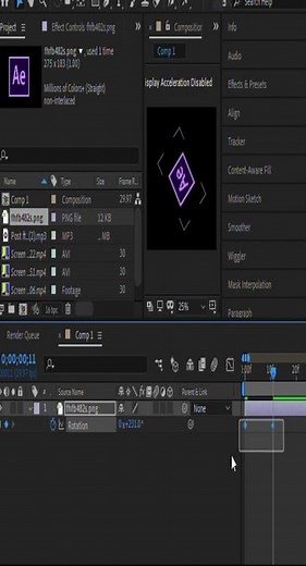 How to Rotate Any Object in After Effects