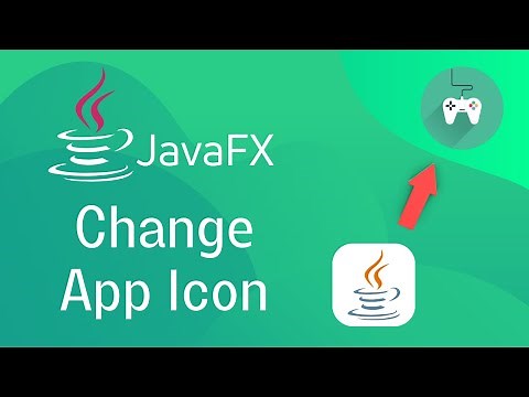 JavaFX - How to change App Icon and Title