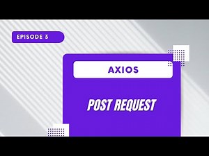 Axios - POST Request