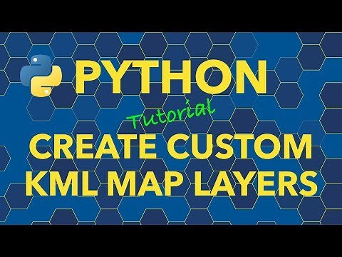 Python Create Custom KML File Map Layers