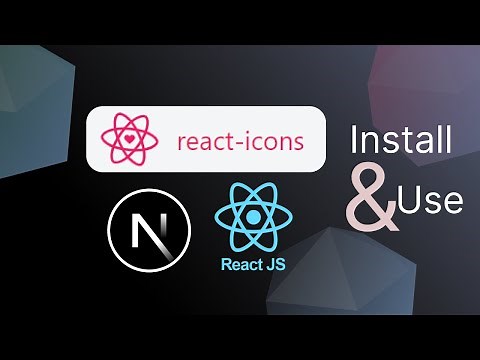 How to Install and Use React-Icons in React Js or Next Js App