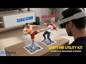 Unity Mixed Reality Basics: Detect QR Code & Spawn 3D Object (MRUK) | Part 1