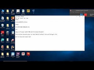 1. How To Make a Website Using HTML in Just 5 Minutes using Notepad (Step By Step)