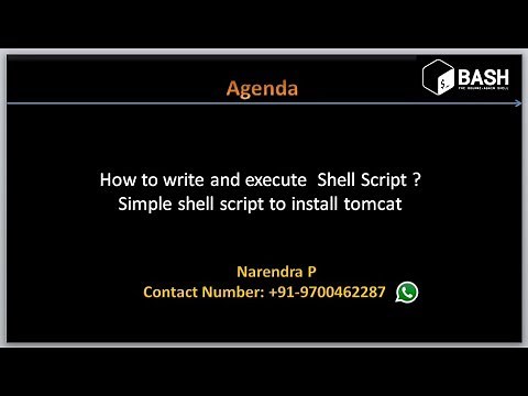 Complete Shell Scripting Tutorials | How to write and Execute shell script ?