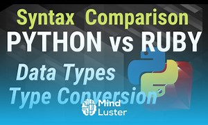 Mind Luster - Learn Python vs Ruby Data Types