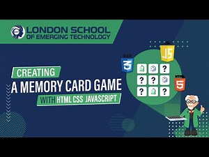Creating a Memory Card Game with HTML, CSS, and JavaScript - Full Tutorial