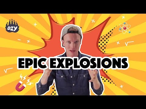 How to make Epic Explosions at home | Easy science experiments for kids | #doitwithdiy