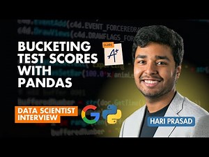 Master Data Scientist Interview Questions in Python | Pandas for Data Science