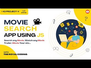 Movie Search App Using HTML, CSS and JavaScript | JavaScript Tutorials for Beginners