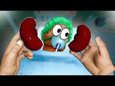 When A Surgery Goes Wrong in VR [Surgeon Simulator]
