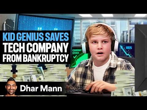 KID GENIUS Saves Dad's A.I. Company | Dhar Mann Studios