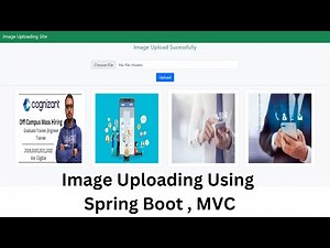Image Upload Spring boot MVC , Thymeleaf | File Upload using Spring boot tutorials