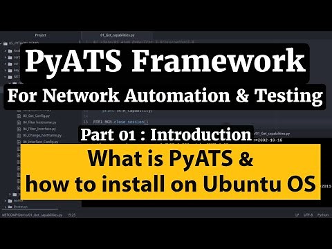 PyATS Framework Tutorial Part1:Intro How to use PyATS for Cisco Network Automation and Monitoring