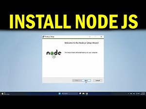 How To install Node js on Windows 10 or 11