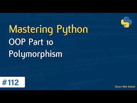 Learn Python in Arabic #112 - OOP Part 10 - Polymorphism