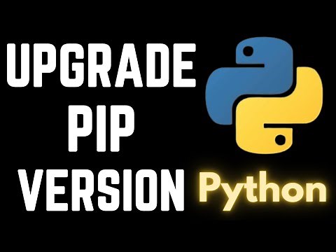 How to Upgrade Pip Version to Latest in Python Windows