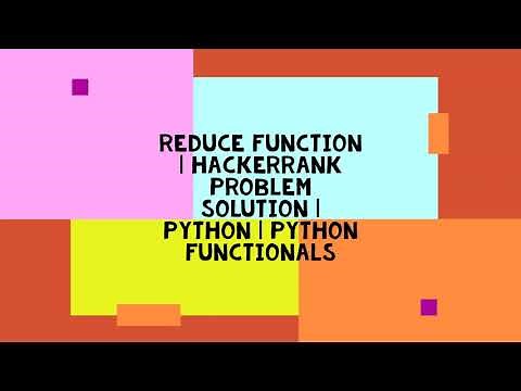 REDUCE FUNCTION | HACKERRANK PROBLEM SOLUTION | PYTHON | PYTHON FUNCTIONALS