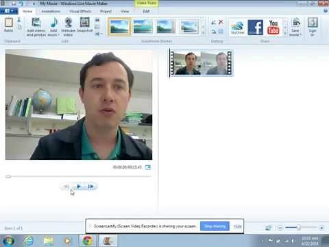 Using Camera on Laptop to Record Yourself Teaching