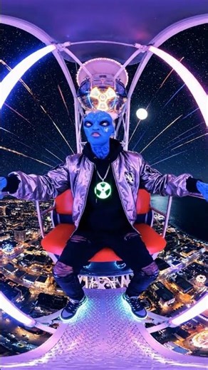 Alien Lyrical Bars at a Seaside Carnival (Eminem Rap Style) #alienrap #lyrical #carnival #hook #rapv