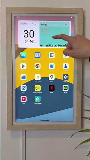 All your calendars, one smart display ⚡️ #amazonfinds