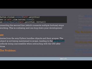 Understanding PyQt Signal Issues in Python