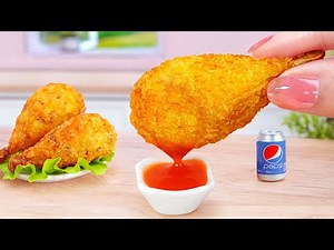 Best Fried Chicken Drumsticks Recipe I Ever Made 🤗 Miniature Cooking By Tina Mini Cooking