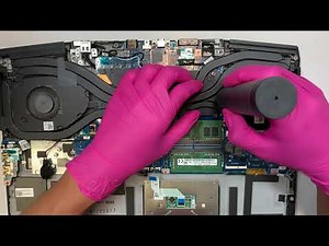 Alienware M17 Tear Down DC Jack Replacement