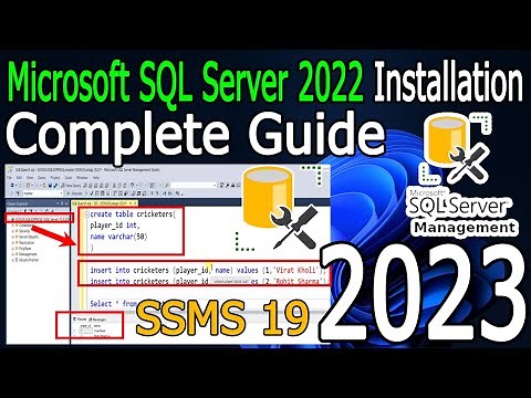 How to Install Microsoft SQL Server 2022 & SSMS 19 on Windows 10/11 [ 2023 Update ] Complete guide