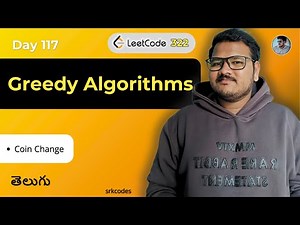 Coin Change Problem Telugu | Greedy, BFS Approach | Leetcode 322 | Python DSA | srkcodes