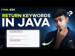 #24 Learn about Return Keyword in Java | In Tamil | Java Tutorial Series | Error Makes Clever