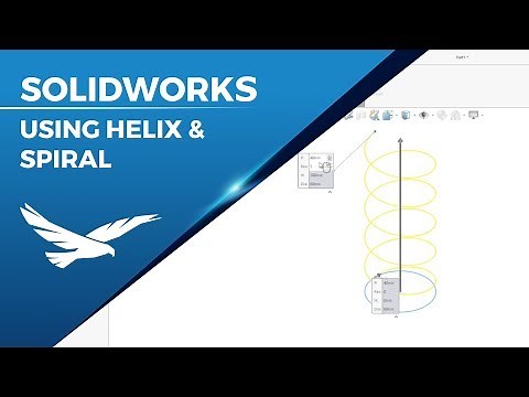 SOLIDWORKS: Using Helix and Spiral